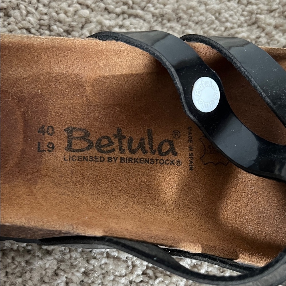 Betula Women's Black Sandals - Picture 8 of 9